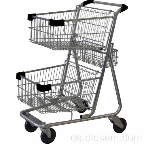 Twin Corb Shopping Trolley